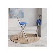 Katlanabilir Baston Sandalye - Oturaklı - 88 Cm Belirtilmemiş