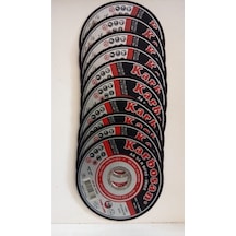 10 Adet Inox Kesici Taş 115mm