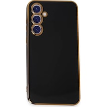 Newface Samsung Galaxy S23 Fe Kılıf Volet Silikon - Siyah