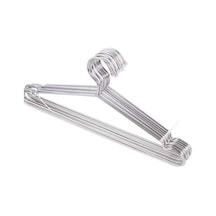 6 'lı Metal Dolap Askısı Askılık Gri