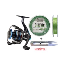 Dam Quick Fun-tech 3 Mk1 4000 Fd 2+1bb İp Misina Sarılı Olta Makinesi