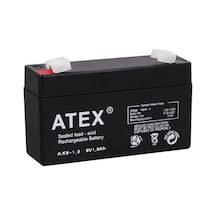 Akü 6V 1.3A 9.7X5.4X2.3Cm Atex