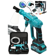 Assur ASR431 21V Çift Akülü Basınçlı Yıkama Mavi