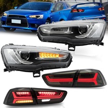 Mitsubişhi Lancer 2008-2017 Audi Dizayn Ön Far-ledli Arka Stop