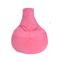 Deri Armut Koltuk Küçük Pembe 67 60 25 Cm