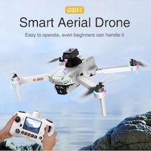 Gd11 Fpv Drone 4k Eıs Kamera Fırçasız Motor Tasıma Cantalı Kulaklık Ve Akıllı Bileklik Hediyeli
