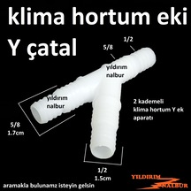 Klima Hortumu Tahliye Eki 3 Yol Çatal Ye Plastik Hortum Ekleme Ap