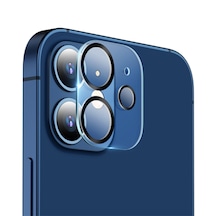 Ally Iphone 12 6.1 3D Full Tempered Glass Cam Kamera Koruyucu
