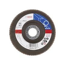 Bosch 125 mm 80 K Expert For Metal Flap Disk - 2608606718