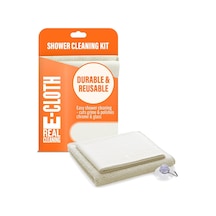 Shower Cleaning Pack Duş Temizleme Seti, Mikrofiber, Fildişi, Eco Ambalaj Belirtilmemiş