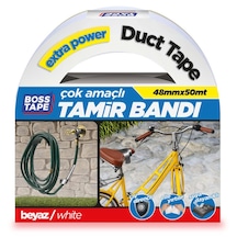 Duct Tape Tamir Bandı Beyaz 48Mmx50Mt