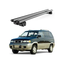 Pençe Mazda Mpv 1997-2006 Uyumlu Gri Ara Atkı Port Bagaj Tavan Barı