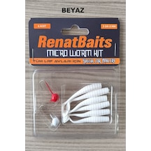 Renat Baits Micro Worm Kit 5 Cm 3 Gr Silikon Yem Seti