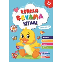 Konulu Boyama - Mavikitap 3-4 Yaş