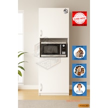 Tamamı Mdf Jumbo Ekstra Derinlikli 2 Kapaklı 4 Raflı Fırın Dolabı Tamamı Mdf Jumbo Ekstra Derinlikli 2 Kapaklı 4 Raflı Fırın Dolabı