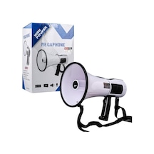 No-tel 106u Bluetooth-usb-siren-ses Kayıt Özellikli Dahili Bataryalı 100 Watt Büyük Boy Megafon
