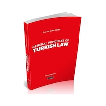 General Principles Of Turkish Law/Kudret Güven