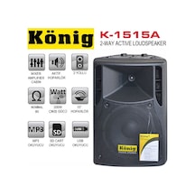 König K-1515A 15 Inc Aktif Hoparlör
