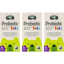 Nbl Probiotic Kids 30 Çiğneme Tableti 3 Adet