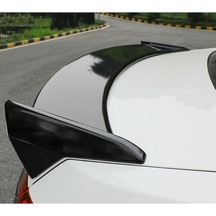 Toyota Corolla Uyumlu 2014-2018 Spoıler-Trd Genıs Kenar Pıano   Black