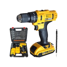 Prohummer Ph196 Darbesiz 24 Parça 58vf Max Şarjlı Vidalama Matkap Seti