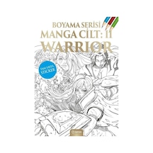 Manga Boyama Cilt 2 - Warrior- Teras Kitap