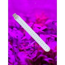Taşınabilir Bitki Büyütme Lambası 21 Led Mor Stick Led Aydınlatma