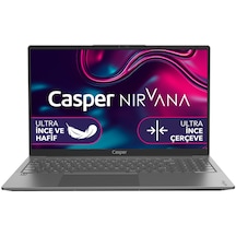 Casper Nirvana X600.5500-BV00X-G-F R5-5500U 16 GB 500 GB NVME SSD 15.6" Dos Dizüstü Bilgisayar