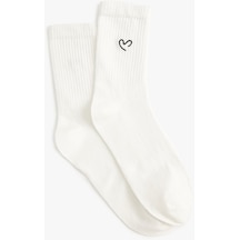 Koton Kalpli Soket Çorap Beyaz 4sak80270aa 4SAK80270AA000