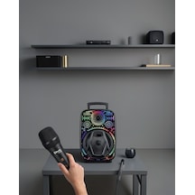 Taşınabilir Rgb Işıkli Hoparlör 8 İnç Uczzzlf3880hoparlör-5