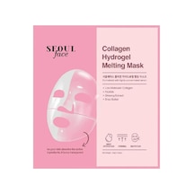 Dermal Korea Seoul Face Kolajen Hidrojel Eriyen Maske 34 Gr