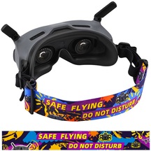 Brdrc Djı-9478 Djı Goggles 2 / V2 Renkli Kafa Bandı Uçan Gözlük Naylon Sabit Kayış