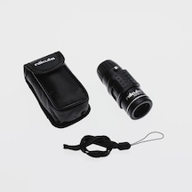 7x18 Avuç Içi Kauçuk Kaplamalı Hd Optik Cepte Taşınan Mini Monoküler Dürbün Çok Renkli