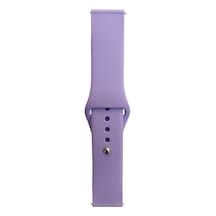 Galaxy   Uyumlu  Watch Active 2 40mm Band Serisi 20mm Klasik Kordon Silikon Strap Kayış-lila