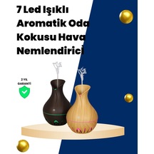 Usb Şarjlı 7 Renk Led Işıklı Sessiz Çalışan Mini Hava Nemlendirici Mh-hs8277-3753
