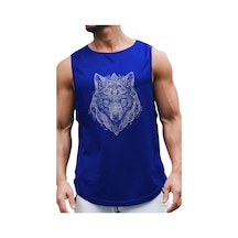 Bluu Wolfart Kolsuz Sporcu T-shirt Tank Top Spor Atlet