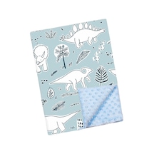 Suntek Puset Beşikler Için Yumuşak Bebek Battaniyesi Yeşil