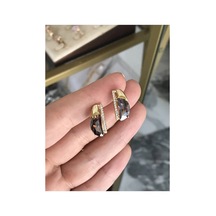 Xupıng Renkli Taş Model Küpe Kararmaz Çok Renkli