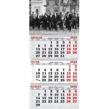 2026 Yılı Gemici Takvimi-cumhurbaşkanı Halkı Selamlarken