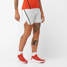 Salomon S/lab Speed 2in1 Short Kadın Beyaz Koşu Şortu Lc2025700