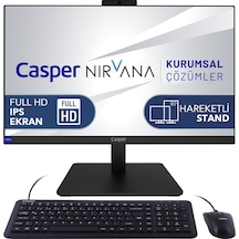 Casper Nirvana A70.1270-BV00X-V i7-12700H 16 GB 500 GB NVMe SSD 23.8" Dos AIO Masaüstü Bilgisayar
