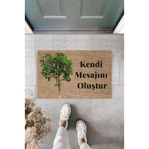 Dijital Baskı Kişiye Özel İç Kapı Dekorasyon Paspas Ps11223 Renkli