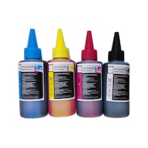 Melsan Canon Pixma G3411 Mürekkep 4 Renk Takım Uyumlu 100ml