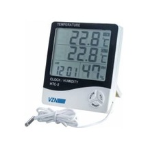 Vzn Dijital Termometre Masa Saati