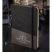 Bk Gift Kişiye Özel Siyah Termo Deri Defter Ve Touchpen Kalem Seti -10, Kurumsal Ve Özel Hediye, Yeni İş Hediyesi Kobitmeyencom35973 Bk Gift