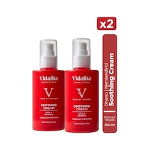 2 Adet Onarıcı Nemlendirici Vücut Kremi Soothing Cream Cıca & Squalane 200 Ml