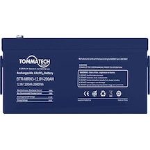 Tommatech Marine 25.6 V 100 Ah Lifepo4 Abs+pc Kasa Lityum Batarya