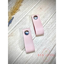 Pembe Deri Düğme Kulp Modelleri Lüks Modern Country Mutfak Dolap Çekmece Mobilya Kulbu Pembe Krom