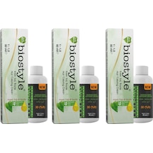 Biostyle Bitki Özlü Argan Ve Keratin 8.1 Açık Küllü Kumral 3 Adet 60 Ml Saç Boyası + 3 Adet Oksidan