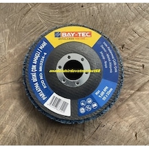 Baytek 115mm Pas Zımpara Metal Çelik Parlatma Zımparası Boya Ve Pas Sökme Diski